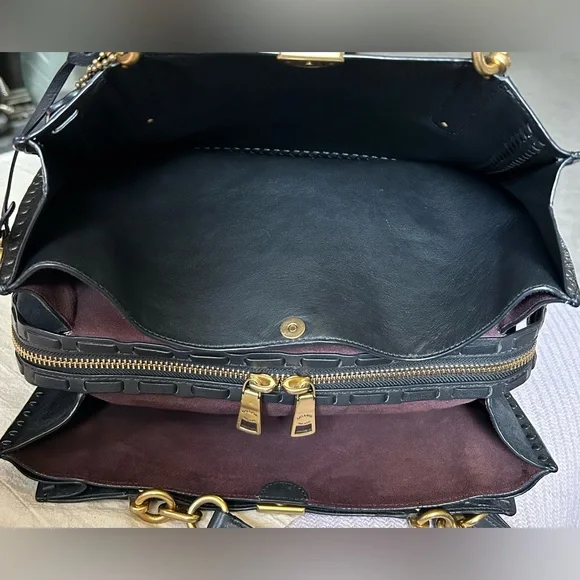 COACH Dreamer 34 Whipstitch Shoulder Bag - Picture 13 of 17